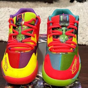 Puma MB.01 LaMelo Ball 'Be You' basketball shoes. SZ 10.5